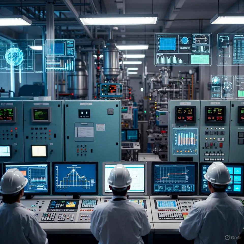 AI with industrial control system